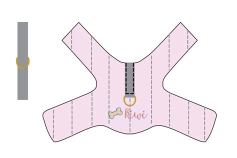 dog harness sewing pattern